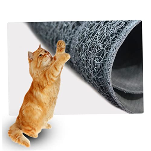  3pcs Cat Litter Rug Non Skid Rug Silicone Desk Mat Cat Litter Mat Small Claw Grinding Mat Dog Tablemat Dog Feeding Tablemat Pet Dog Pets Cat Litter Pets PVC Pets Carpet Trash Can
