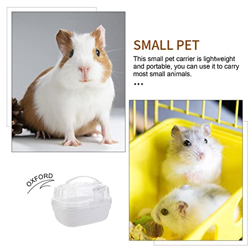 Travel Backpack Hamster Backpack Hamster Container Portable Hamster Container Small Pet Carrying Cage Chinchilla Travel Feeding Case Hamster Backpack Travelling Backpack Hamster Cage