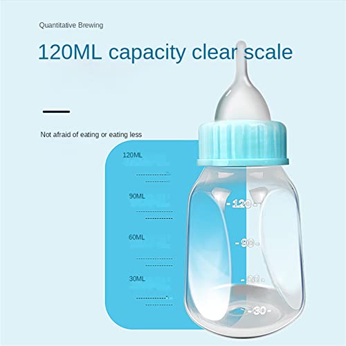  AYENCI Cat Automatic Water, 1 Pcs Feeding Bottle Pet Puppy Kitten Silicone Feeder 120ml Dog Cat Nursing With Cleaning Brush (Color : 1)