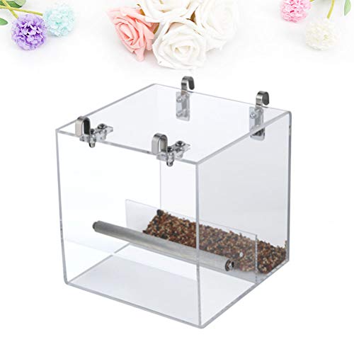  NOGRAX Pet Bird Supplies Creative Birds Food Water Dish Drinking Feeding Bowl Automatic Food Dish Parrot Feeder Cage Accessory Feeder