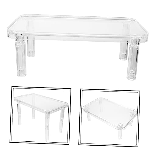  Hamster 5 Sets Crystal Rat Cage Accessories Bird Decor Desktop Toys Bird Cage Stand Hamster Cage Toy Bird Perch Stand Interesting Chinchilla Toy Delicate Hamster Toy Pet