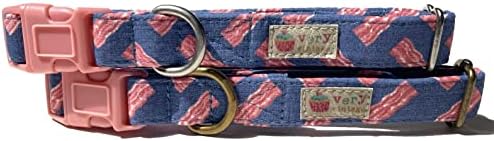  Mexican Food Collar | Burrito Collar | Chips Collar | Food Dog Collar | Food Cat Collar | Pet Animal Accessories - Organic Cotton
