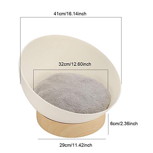  GLOGLOW Cat Nest, Comfortable Pet Open Nest Sleeping Bed Suitable For Cat Small Dog Four Seasons Usage(Pet House) Beds