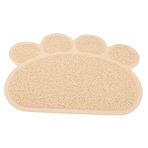  Mipcase Kitten Mat Free Dogs Dog Food Puppies Reusable Litter Pad Ground Scatter Bowl Daily Tray Rabbits Accessory Under Blanket Place Paw Rug Cushion Mesh Training For Cats Cat