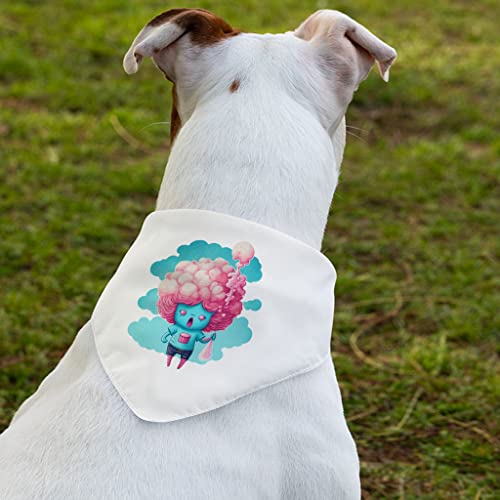 GENERIC Cute Funny Pet Bandana Collar - Food Scarf Collar - Unique Dog Bandana - S