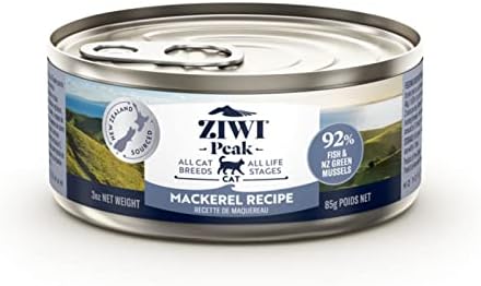  ZIWI Peak Canned Wet Cat Food – All Natural, High Protein, Grain Free, Limited Ingredient, With Superfoods, Lamb, 6.5 Ounce (Pack Of 12)