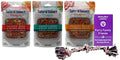GENERIC Natural Balance Platefulls Wet Dog Food 3 Flavor Sampler - (1) Each: Tender Beef Potato, Harvest Chicken Rice, Savory Duck Pumpkin (9 Ounces) - Plus Rope Toy And Fun Facts Booklet Bundle