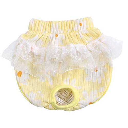  Cute Pet Bitch Physiological Panties Shih Tzu Yorkie Teddy Diaper Puppy Pants Small And Medium-Sized Dog Panties A2 L