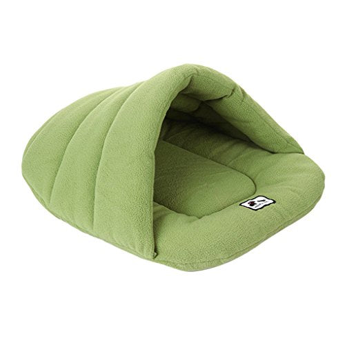  FakeFace Pet Cave Soft Cozy Sleeping Bag Bed Mat For Small Dog Cat Rabbit Ferret Guinea Pig Warm House Bed