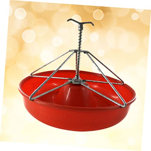  Happyyami Chew Toys Guinea Pig Hay Toys For Guinea Pigs Pet Food Feeder Pig Water Dispenser Pig Plastic Bowl Plastic Bowl For Pig Plastic Feeder Pig Feeder Manger Toy Red Feed The Pigs