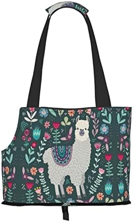  Mqgmz Industrial Brick Wall Background Print Pet Carrier Tote Bag With Pocket Safety - Amazing Design