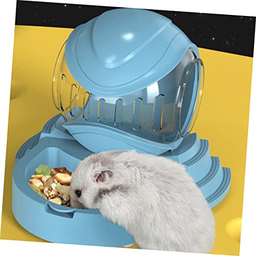  3pcs Hamster Feeder Playset Accessories Puppy Chow Dog Food Puppy Feeder Small Pet Feeding Station Guinea Pig Food Dispenser Rat Food Bowl Hamster Hideout Supply Chinchilla Hideout