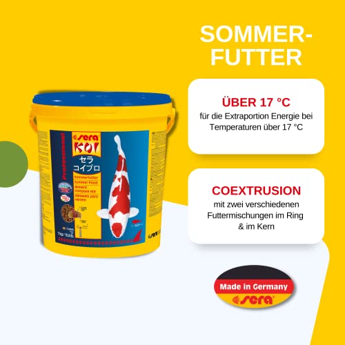  Sera 7018 KOI Professional Summer 15.4 Lb 7 Kg Pet Food, One Size