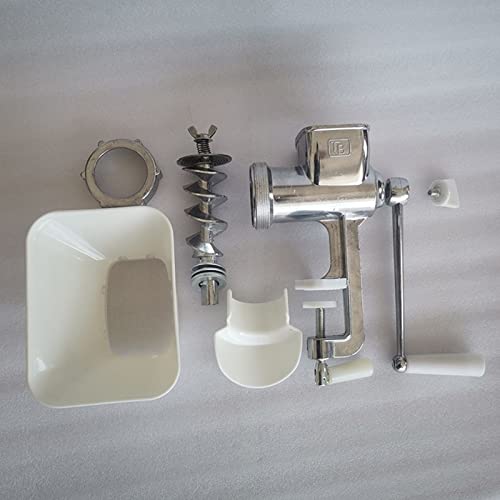  QCHIAN Manual Animal Feed Pellet Machine, Household Pet Dog Cat Feed Maker, Birds Fishing Bait Granulator Pelleter, 1.5/2/2.3/2.5/3/3.5/4/5/6mm Molds Optional For Animals Feed Processing (Size : 3mm)