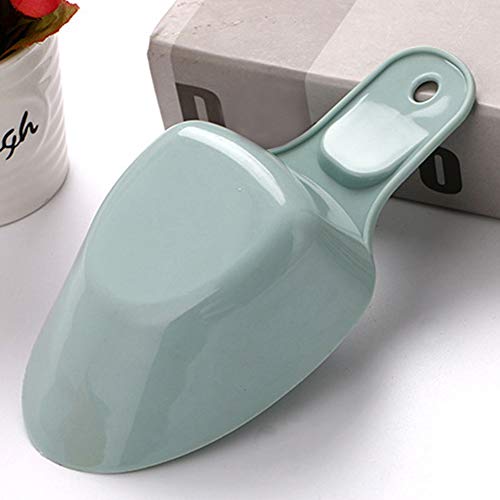 Angel3292 Cat Food Spoon Pet Cat Dog Food Shovel Feeding Scoop Mutli-Function Plastic Spoon Utensils Black