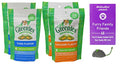  Greenies Smartbites Healthy Indoor Cat Treats 2 Flavor 4 Pouch Variety (2) Each: Tuna, Chicken (2.1 Ounces) Plus Catnip Toy And Animal Booklet Bundle