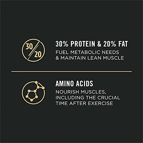  Purina Pro Plan High Calorie, High Protein Dry Dog Food, 30/20 Chicken & Rice Formula - 18 Lb. Bag