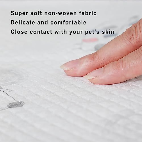  TCOELLSDTS Disposable Puppy Training Pads For Puppies And Training Dogs, Puppy Pads Small, Absorbent & Leak Proof, 6-Layer, Training Pads, Dog Print, 13"x17", Pack Of 40