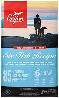  ORIJEN Small Breed Dry Dog Food, Grain Free Dry Dog Food For Small Breeds, Fresh Or Raw Ingredients, 4lb