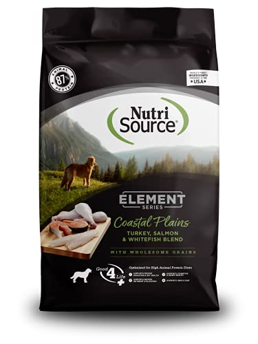  NutriSource Element Series Coastal Plains Dry Dog Food, Turkey, Salmon And Whitefish, 4LB