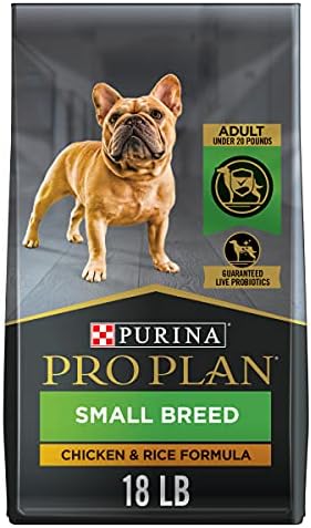  Purina Pro Plan High Protein Small Breed Dog Food, Chicken & Rice Formula - 6 Lb. Bag