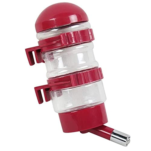  AYENCI Cat Automatic Water, Pet Drinking Fountains Dog Cage Bottle Dog Cat Water Dispenser Kettle Automatically Feeding Water (Color : Creamy-White)
