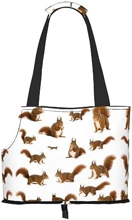  Mqgmz Rainbow Colored Wood Background Print Pet Carrier Tote Bag With Pocket Safety - Amazing Design