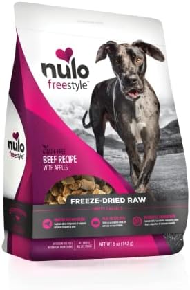  Nulo Freestyle Freeze-Dried Raw, Ultra-Rich Grain-Free Dry Dog Food For All Breeds And Life Stages With BC30 Probiotic For Digestive And Immune Health