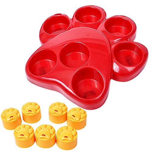  N/W Dog Puzzles For Smart Dogs Interactive Dog Puzzle Toys Durable Dogs Food Puzzle Feeder Toys To Keep Them Busy Improve Your Dog's Iq With Playing Interaction Training