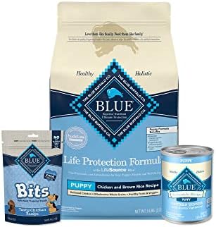 Blue Buffalo Homestyle Recipe Natural Puppy Wet Dog Food, Chicken 12.5-oz Can (Pack Of 12)