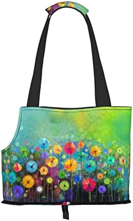  Mqgmz Skull Background Print Pet Carrier Tote Bag With Pocket Safety - Amazing Design