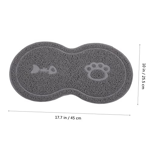  BCOATH Silica Cat Litter 2 Pcs Cat Litter Mat Dog Treat Toy Toys Cat Scratching Toy Pets Pads Dog Water Cushion Nonslip Dish Pads Cat Mat Cat Feeding Pad Claw Grinding Mat Food Food Toy