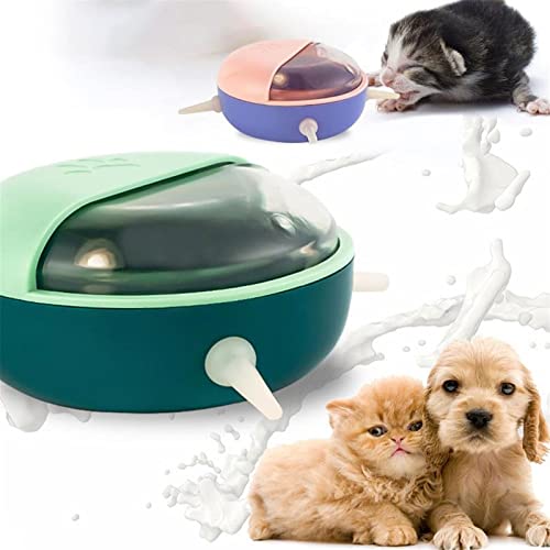  AYENCI Cat Automatic Water, Feeder Pet Dog Bottle Kittens Puppies Device With Silicone (Color : Purple)