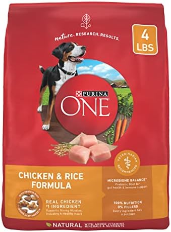  Purina ONE Chicken And Rice Formula Dry Dog Food - 40 Lb. Bag