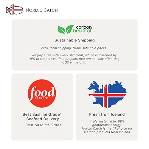  Nordic Catch Freeze Dried Fish Pet Treats From Iceland - Pure, All Natural Seafood Snacks For Dogs, Cats And Other Pets - Human Safe Ingredients, Made From Sashimi Grade Seafood - Salmon