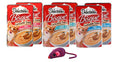  Delectables Bisque Lickable Wet Cat Treats For Adult & Senior Cats Bundle Of 3 Flavors And Toy Size:Pack Of 6 Flavor:Variety