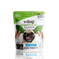  V-dog Vegan Soft And Chewy Wiggle Dog Biscuits - Dog Training Treats - Small, Medium And Large Breeds - Natural Blueberry Flavor Superfoods - 10 Ounce - All Natural - Made In The USA
