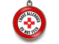  Wag-A-Tude Tags I Have Allergies Do Not Feed Dog ID Tag - Medical Alert Pet Tag (Large)