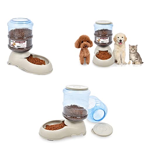  AYENCI Cat Automatic Water, 1Pc Detachable Pet Cat Dog Automatic Feeder Food Drink Animal Bowl Water Bowl Dispenser Pet Feeder Supplies (Color : Food Feeder)