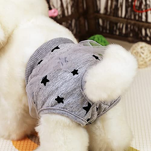  Cute Pet Bitch Physiological Panties Shih Tzu Yorkie Teddy Diaper Puppy Pants Small And Medium-Sized Dog Panties A2 L