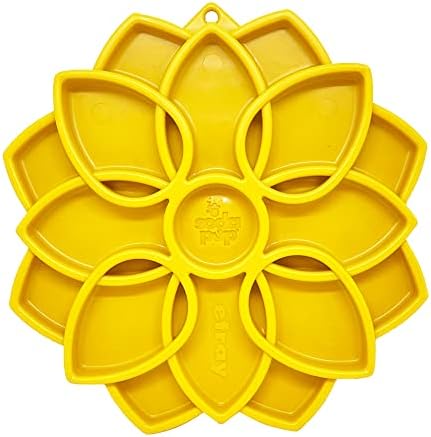  SodaPup Bones EMat – Durable Lick Mat Feeder Made In USA From Non-Toxic, Pet-Safe, Food Safe Rubber For Mental Stimulation, Avoiding Overfeeding, Fresh Breath, Digestive Health, Calming, & More