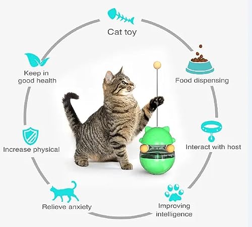 GENERIC Food Leaking Feeder Ball For Cats Or Dogs Interactive Pet Toy That Help Fight Boredom And Keep Pets Active And Stimulated