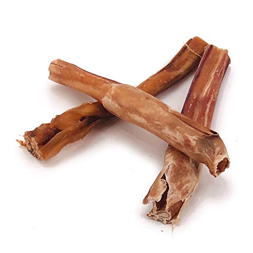  ValueBull Bully Sticks, 5-6 Inch, Varied Shapes, 10 Pounds Bulk Pack - All Natural Dog Treats, 100% Beef Pizzles, Single Ingredient Rawhide Alternative