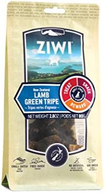 ZIWI Dog Chews And Treats – All Natural, Air-Dried, Single Protein, Grain-Free, High-Value Treat, Snack, Reward (Lamb Ears) 2.1 Ounce (Pack Of 1)
