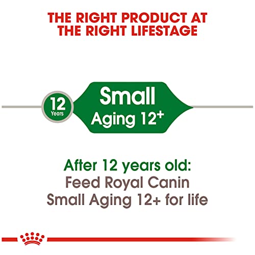  Royal Canin Small Aging 12+ Dry Dog Food, 2.5 Lb Bag