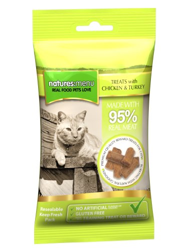  GHG Natures Menu Cat Treat Chicken & Turkey 12x60gm