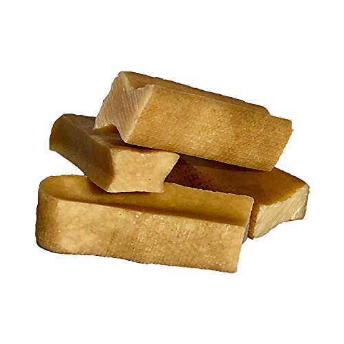  EcoKind Pet Treats Gold Yak Dog Chews | Grade A Quality, Healthy & Safe For Dogs, Odorless, Treat For Dogs, Keeps Dogs Busy & Enjoying, Indoors & Outdoor Use (Small (Pack Of 8))
