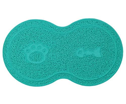  AACARB Pet Food Mat, Waterproof Cat Litter Mat Non-Slip Litter Trapper Mats Pets Accessories Dish Bowl Food Feed Mat Eliminates Litter Tracking
