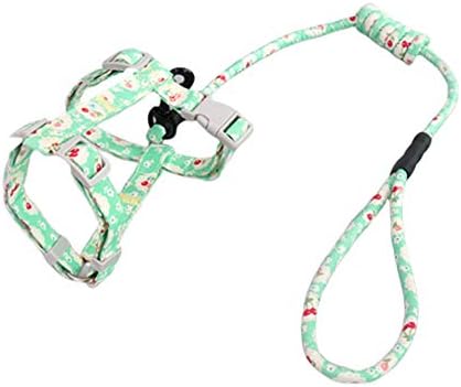  XxiaoTHAWxe Pet Leash Traction Rope, Pet Cats Kitten Adjustable Harness Vest Collar Lead Leash Soft Traction Rope For Walking Training Running - Light Coffee 1.5cm