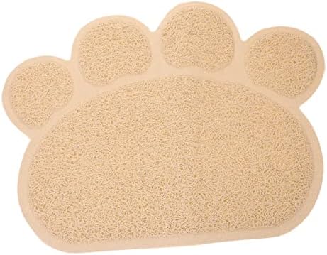  Washable Rugs 3pcs Shape Non- Feeding Control Bowl *cm Placemat Scatter Paw Puppy Pet Kitten Food Cat Dish Matswaterproof Dog Litter Soft PVC Water Rug Mat Washable Rug